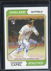 Conner Capel #ROA-CCL Baseball Cards 2023 Topps Heritage Real One Autographs Prices