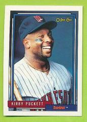 Kirby Puckett #575 Baseball Cards 1992 O Pee Chee Prices