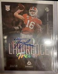 Trevor Lawrence [Gold Autograph] #147 Football Cards 2021 Panini Luminance Prices