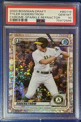 Tyler Soderstrom [Sparkle Refractor] #BD-119 Baseball Cards 2020 Bowman Draft Chrome Prices