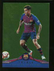 Philippe Coutinho [Green] Soccer Cards 2018 Panini Treble Prices