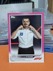 Guenther Steiner [Fuchsia] #108 Racing Cards 2022 Topps Formula 1 Prices