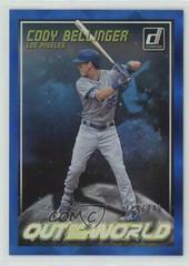 Cody Bellinger [Blue] #OW9 Baseball Cards 2018 Panini Donruss Out of This World Prices
