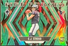 C. J. Stroud [Green] #FF-6 Football Cards 2023 Panini Phoenix Fire Forged Prices