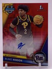 Blake Hinson [Red] #BCPA-BH Basketball Cards 2023 Bowman Chrome University Prospects Autographs Prices