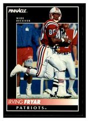 Irving Fryar Football Cards 1992 Pinnacle Prices
