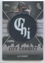 Luis Robert [Black] #CC-LR Baseball Cards 2023 Topps City Connect Commemorative Patch Prices