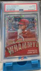 Juan Soto #W5 Baseball Cards 2022 Panini Donruss Whammy Prices