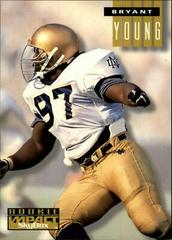 Bryant Young #279 Football Cards 1994 Skybox Impact Prices
