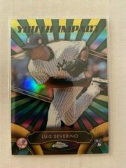 Luis Severino [Green Refractor] #YI-3 Baseball Cards 2016 Topps Chrome Youth Impact Prices