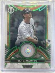 DJ LeMahieu [Green] #SOA-DL Baseball Cards 2023 Topps Tribute Stamp of Approval Relics Prices
