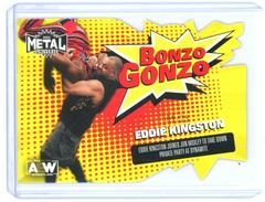 Eddie Kingston [Gold] Wrestling Cards 2022 SkyBox Metal Universe AEW Bonzo Gonzo Prices