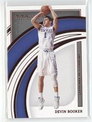 Devin Booker [Red] #9 Basketball Cards 2022 Panini Immaculate Collection Collegiate Prices