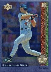 Paul Molitor #57 Baseball Cards 1998 Upper Deck 10th Anniversary Preview Prices
