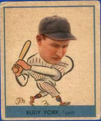 Rudy York #260 Baseball Cards 1938 Goudey Prices