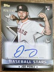 Joe Perez [Black] #BSA-JP Baseball Cards 2022 Topps Update Stars Autographs Prices