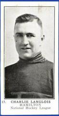 Charlie Langlois Hockey Cards 1924 V145-2 Prices