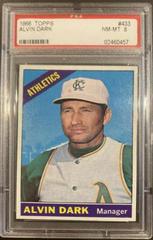 Alvin Dark #433 Baseball Cards 1966 Topps Prices
