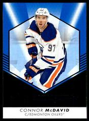 Connor McDavid [Blue] Hockey Cards 2022 SP Authentic Profiles Prices