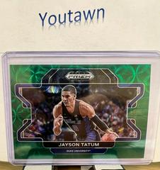 Jayson Tatum [Choice Green] #23 Basketball Cards 2022 Panini Prizm Draft Picks Prices