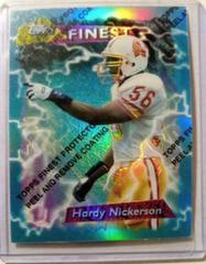 Hardy Nickerson [Refractor w/ Coating] #151 Football Cards 1995 Topps Finest Prices