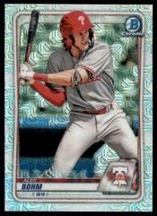Alec Bohm [Purple Refractor Mega Box Mojo] Baseball Cards 2020 Bowman Chrome Prospects Prices