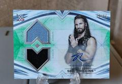 Seth Rollins [Green] #DRA-SR Wrestling Cards 2020 Topps WWE Undisputed Dual Relic Autographs Prices