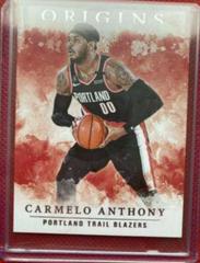 Carmelo Anthony [Red] Basketball Cards 2020 Panini Origins Prices