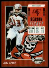 Mike Evans [Red] #8 Football Cards 2018 Panini Contenders Optic Prices