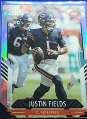 Justin Fields [Silver] Football Cards 2021 Panini Chronicles Score Update Rookies Prices