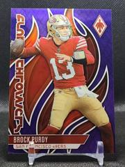 Brock Purdy [Purple] #FLA-12 Football Cards 2023 Panini Phoenix Flame Throwers Prices