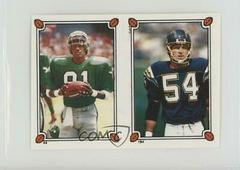 Kenny Jackson, Billy Ray Smith Football Cards 1987 Topps Stickers Prices