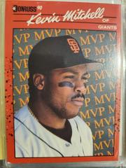 Kevin Mitchell Baseball Cards 1990 Donruss MVP Prices