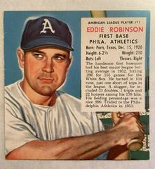 Eddie Robinson Baseball Cards 1953 Red Man Tobacco Prices