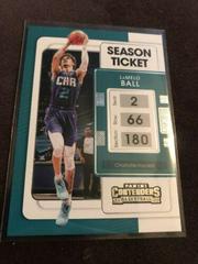 LaMelo Ball Basketball Cards 2021 Panini Contenders Prices