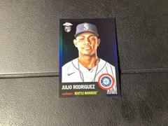 Julio Rodriguez [Black] Baseball Cards 2022 Topps Chrome Platinum Anniversary Prices