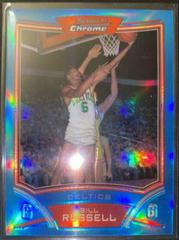 Bill Russell [Blue Refractor] Basketball Cards 2008 Bowman Chrome Prices