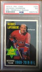 Jacques Laperriere [Error Gilbert Perreault Outstanding Rookie] Hockey Cards 1970 O-Pee-Chee Prices