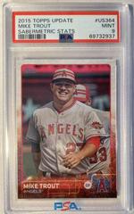 Mike Trout [Sabermetric Stats] #US364 Baseball Cards 2015 Topps Update Prices