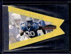 Ahman Green [Yellow] #87 Football Cards 1998 Playoff Contenders Pennants Prices