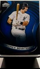 Andrew Benintendi [Blue] #63 Baseball Cards 2022 Topps Chrome Black Prices