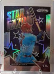 Yadier Molina [Silver Prizm] #SG-11 Baseball Cards 2022 Panini Prizm Star Gazing Prices