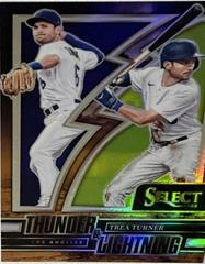 Trea Turner Baseball Cards 2022 Panini Select Thunder and Lightning Prices