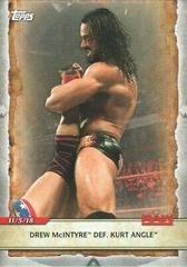 Drew McIntyre Def. Kurt Angle Wrestling Cards 2020 Topps WWE Road to WrestleMania Prices
