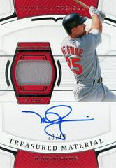 Mark McGwire Baseball Cards 2022 Panini National Treasures Material Signatures Prices