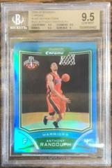 Anthony Randolph [Gold Refractor] #123 Basketball Cards 2008 Bowman Chrome Prices