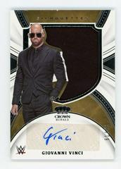 Giovanni Vinci #SL-GVC Wrestling Cards 2022 Panini Chronicles WWE Crown Royale Silhouettes Autographs Prices