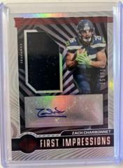 Zach Charbonnet [Red Autographed Memorabilia] #140 Football Cards 2023 Panini Illusions Prices