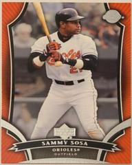 Sammy Sosa #53 Baseball Cards 2005 Upper Deck Sweet Spot Prices