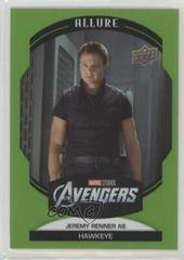 Jeremy Renner as Hawkeye [Green Quartz] #14 Marvel 2022 Allure Prices